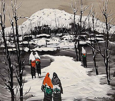 Winter peysage by Sabri Akca - Auction record, sale price, and art valuation. Compare with similar artists and explore comparable artworks.