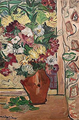 Still life by Melahat Uren - Auction record, sale price, and art valuation. Compare with similar artists and explore comparable artworks.