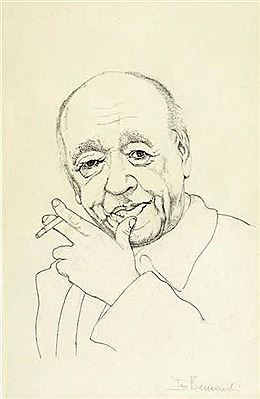 Portrait d'Eugène Ionesco