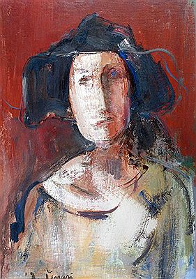 "DAMA CON SOMBRERO"