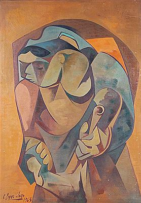 "FIGURA" by Cesar Lopez Claro - Auction record, sale price, and art valuation. Compare with similar artists and explore comparable artworks.
