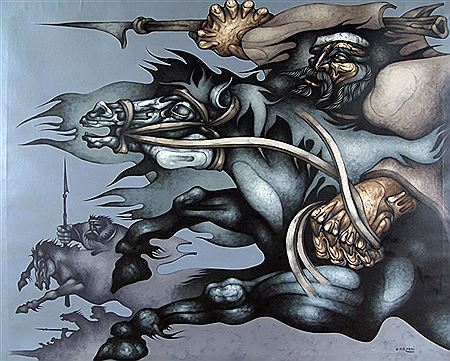 "MONTONERA" by Ricardo Roque Carpani - Auction record, sale price, and art valuation. Compare with similar artists and explore comparable artworks.