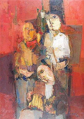Sample artwork by Luis Mastro (1923 - 2005), known for painting - View similar artists and auction records