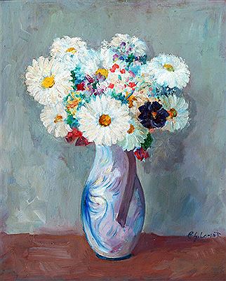 VASO CON FLORES