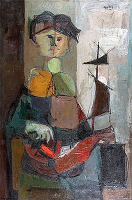 NIÑO Y BARCA by Luis Mastro - Auction record, sale price, and art valuation. Compare with similar artists and explore comparable artworks.