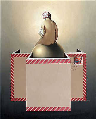 VARIACION SOBRE LA GRANDE BAIGNEUSE - J.D.INGRES-