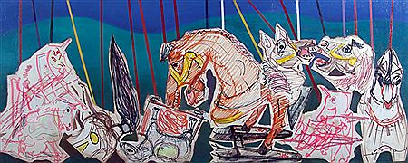 HOMENAJE A PAOLO UCCELO (1) by Alejandro Vainstein - Auction record, sale price, and art valuation. Compare with similar artists and explore comparable artworks.