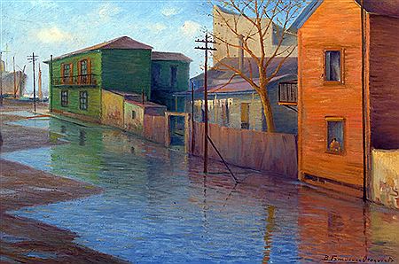 Sample artwork by Famuceno Bonifacio Oroquieta (Born 1901), known for painting - View similar artists and auction records