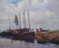 "Déchargement du poisson à Douarnenez"