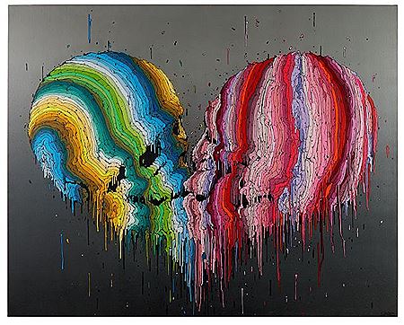 DEATH KISS - 2014 by Brusk DMV - Auction record, sale price, and art valuation. Compare with similar artists and explore comparable artworks.