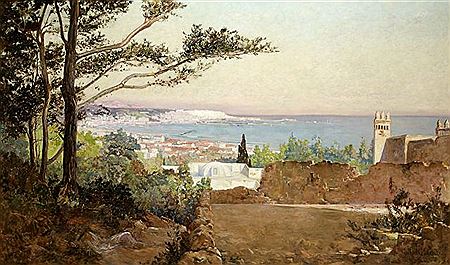 ALGER, VUE DE LA VILLA ABD EL TIF