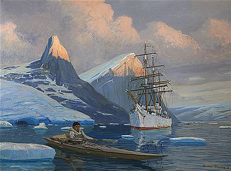 Le Pourquoi Pas en Arctique by Étienne Blandin - Auction record, sale price, and art valuation. Compare with similar artists and explore comparable artworks.