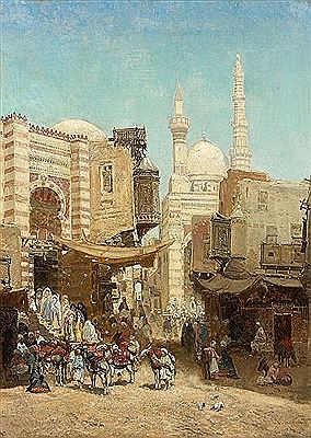 VUE DU CAIRE, 1876