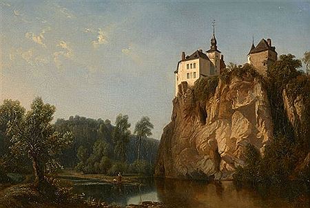 Château de Walzin près de Dinant en Belgique