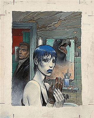THE WOMAN TRAP by Enki Bilal - Auction record, sale price, and art valuation. Compare with similar artists and explore comparable artworks.