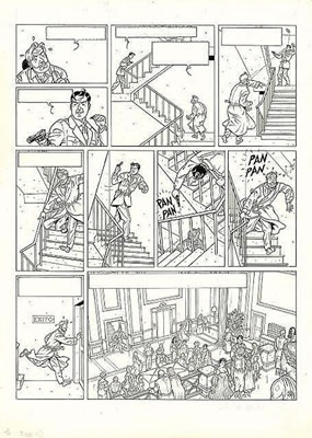 BLAKE ET MORTIMER - TOME 1 LA MALÉDICTION DE TRENTE DENIERS by Chantal Spiegeleer - Auction record, sale price, and art valuation. Compare with similar artists and explore comparable artworks.