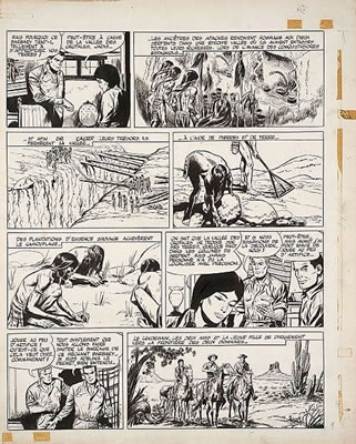 LES AVENTURES DE BOB MORANE - TOME 7 LA VALLÉE DES CROTALES by Gerald Forton - Auction record, sale price, and art valuation. Compare with similar artists and explore comparable artworks.