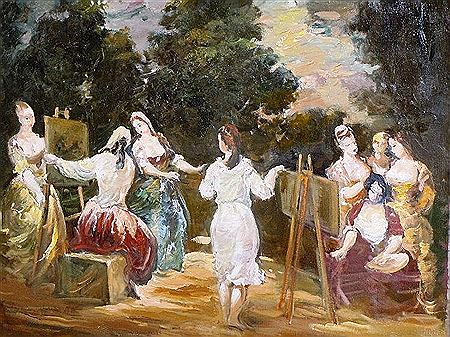 "Art lessons",1958