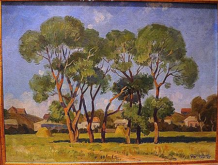 Sample artwork by Gabriel Mikaelovich Gyurdzhyan (1892 - 1987), known for landscape painting - View similar artists and auction records
