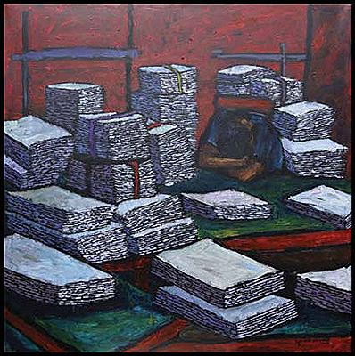 SLUMBER 2 by Ogbemi Heymann - Auction record, sale price, and art valuation. Compare with similar artists and explore comparable artworks.