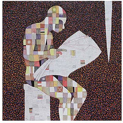 Sample artwork by Johnson Uwadinma (Born 1982), known for painting - View similar artists and auction records