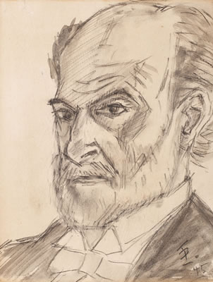 Portrait of Theodor Pallady: Self-portrait