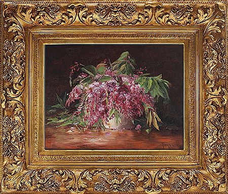 Lilac flowers by Juan Alexandru Paraschivescu Alpar - Auction record, sale price, and art valuation. Compare with similar artists and explore comparable artworks.