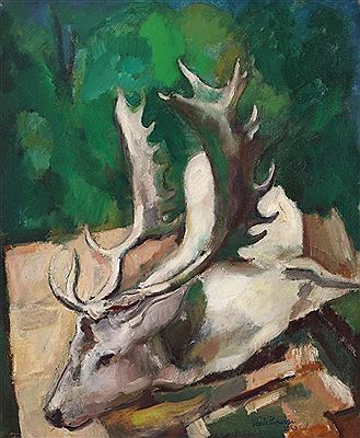 Still life with trophy