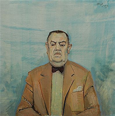Portrait de Gustave Van Geluwe by Serge Creuz - Auction record, sale price, and art valuation. Compare with similar artists and explore comparable artworks.