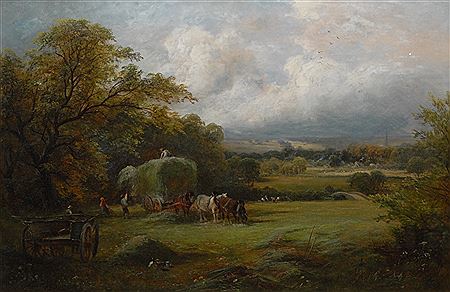 Hayfield by David Payne - Auction record, sale price, and art valuation. Compare with similar artists and explore comparable artworks.