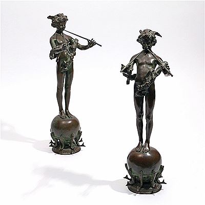 A pair of the 'Pan of Rohallion'