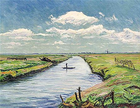 Kanal bei Leer