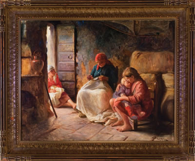 "La nonna, la madre, e le nipoti"