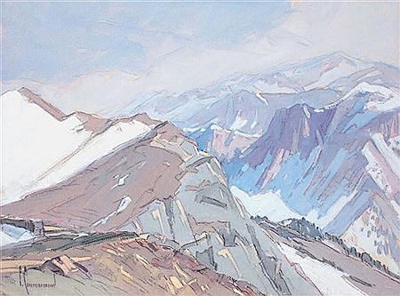"Les rochers de Naye-Ners (Les Alpes Bernoises)"
