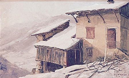 Hiver au dessus d'Allevard