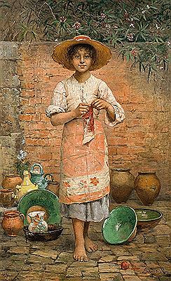 Hélène, la petite vendeuse à la sauvette, 1892