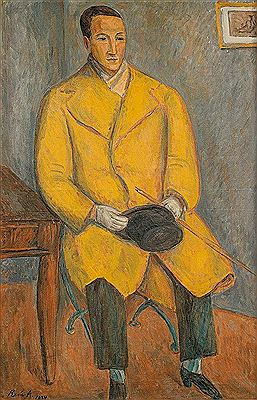L'homme au manteau jaune, 1934