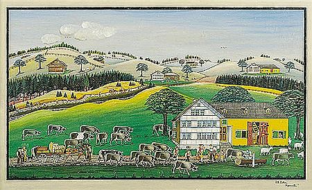 Ankunft auf der Alp