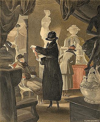 Beim Antiquitätenhändler, 1917
