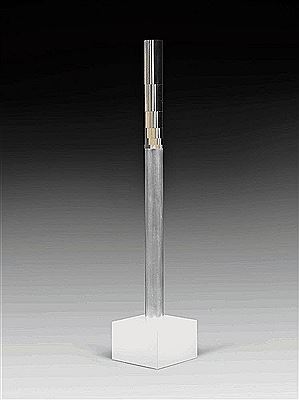 Die golden geschnittene Säule – Hommage an Le Corbusier, 1956–57