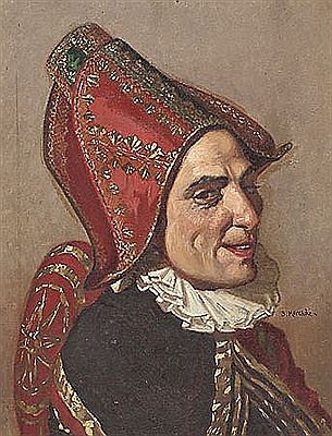 Rigoletto or Figaro by Benito Mercade Y Fabregas - Auction record, sale price, and art valuation. Compare with similar artists and explore comparable artworks.