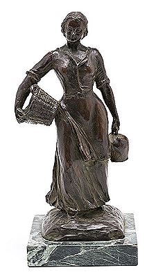 "La veremadora" by Lola Anglada - Auction record, sale price, and art valuation. Compare with similar artists and explore comparable artworks.
