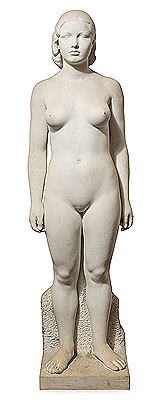 Sample artwork by Juan Clara Ayats (1875 - 1958), known for bronze and onyx child figure sculpture - View similar artists and auction records