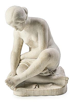 Sitting girl
