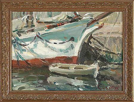 Ships by Jacint Olive - Auction record, sale price, and art valuation. Compare with similar artists and explore comparable artworks.