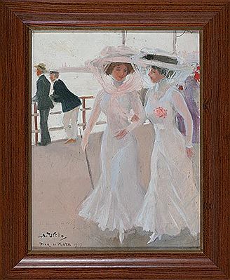 Jóvenes de paseo