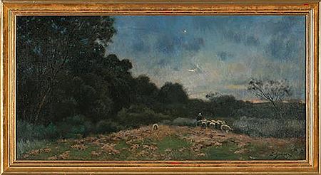 Paisaje crepuscular