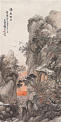 SUNRISE OVER THE SEA 1898 by Shixian Wu - Auction record, sale price, and art valuation. Compare with similar artists and explore comparable artworks.