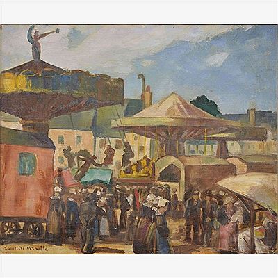 Fête foraine en Bretagne