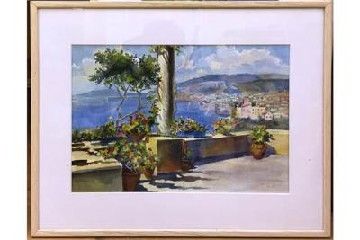 Continental coastal scene